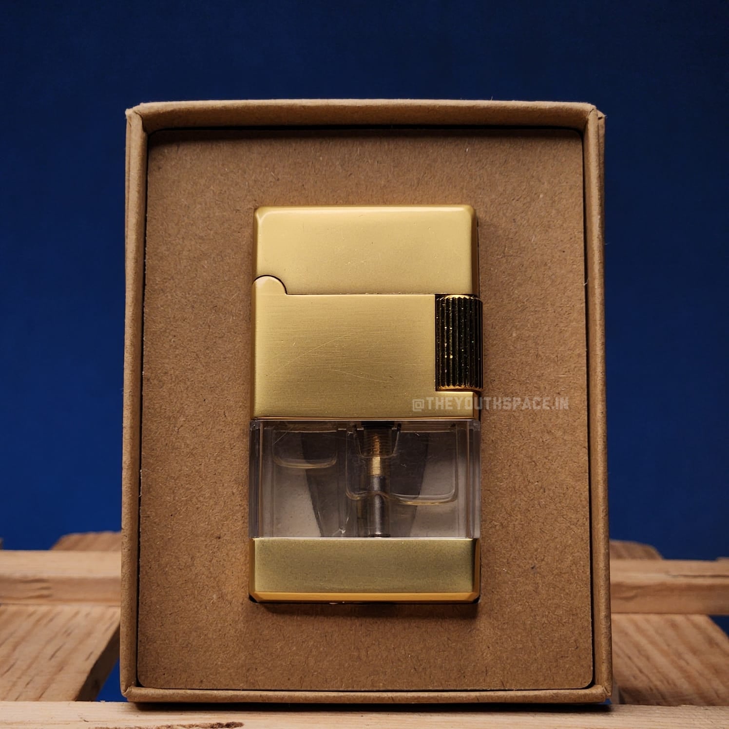 Dual Flame Mode Sleek Lighter (Metallic)