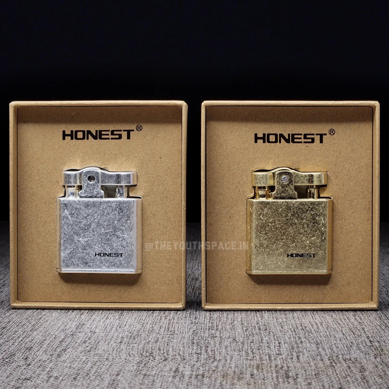 Honest Press Down Vintage Kerosene Lighter