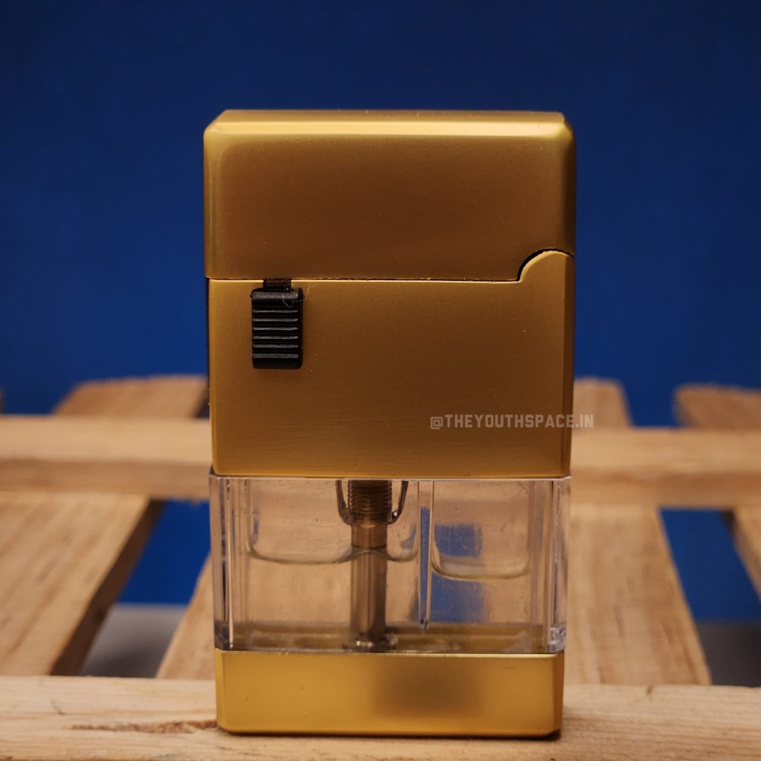 Dual Flame Mode Sleek Lighter (Metallic)