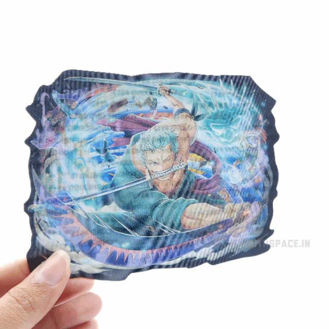 Zoro 3d motion sticker (code 2)