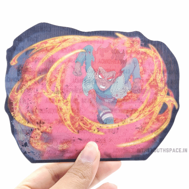 Might Guy 3D motion sticker