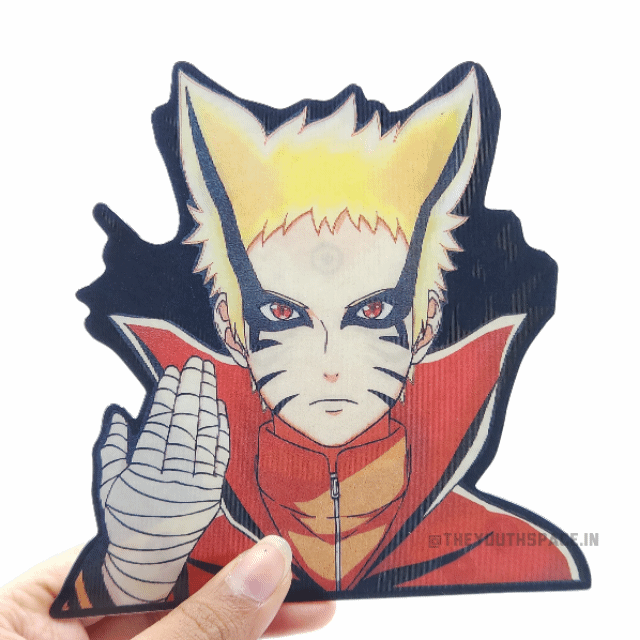Nine Tailed Naruto 3D motion sticker