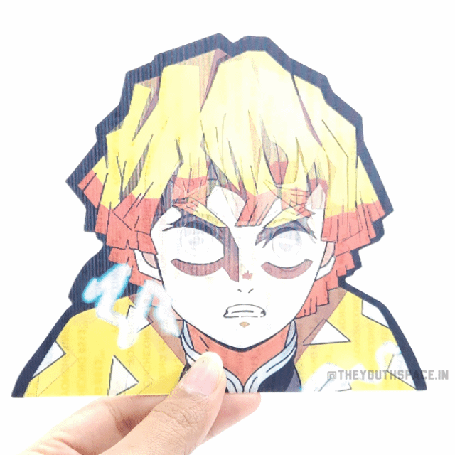 Zenitsu 3D motion sticker (code3)