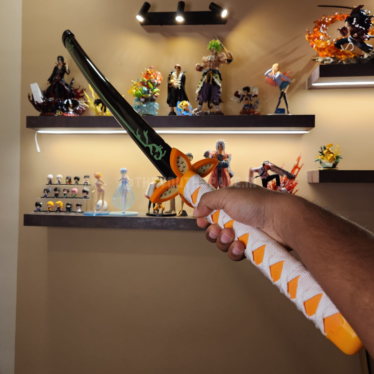 Shinobu's practice wooden katana (104cms)