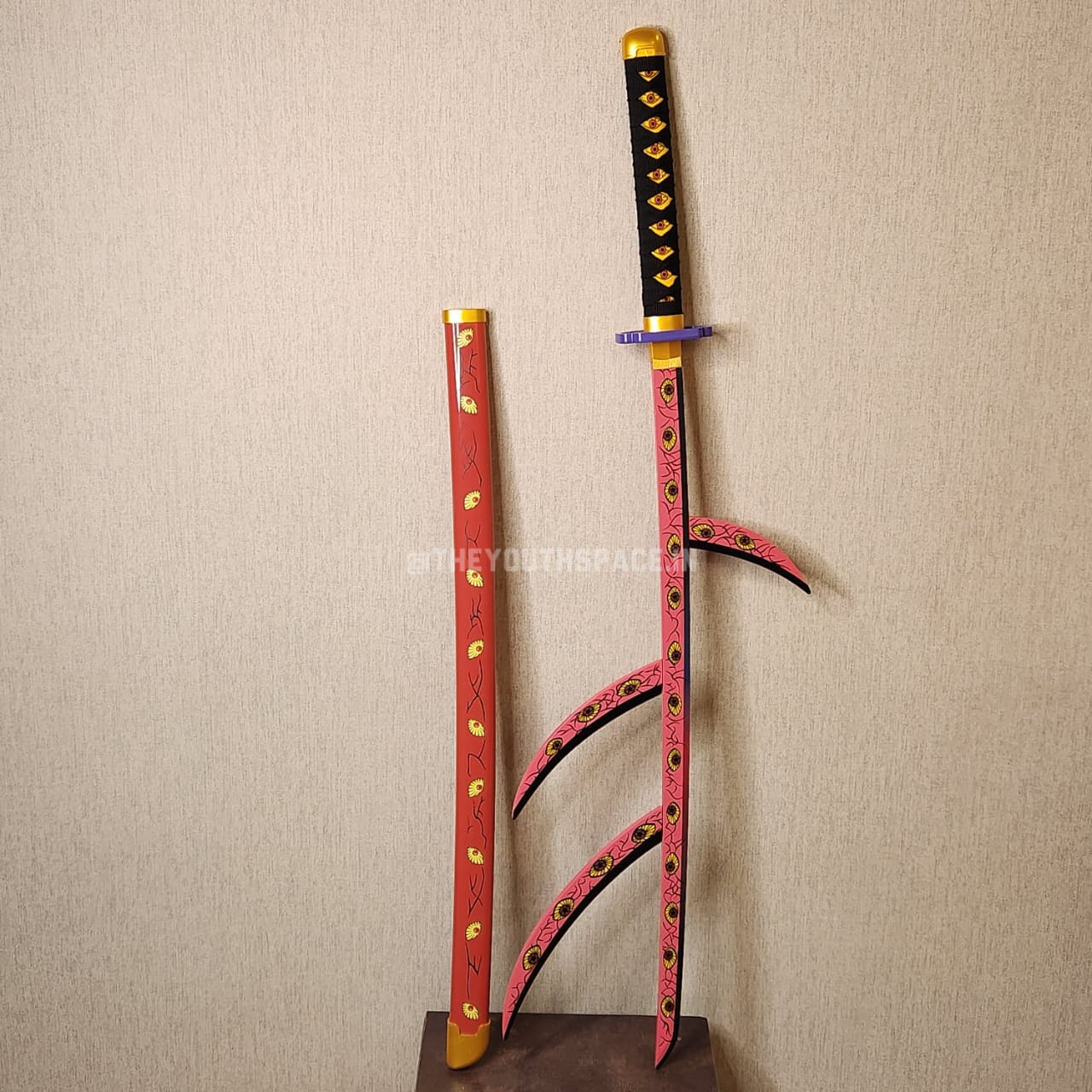 KOKUSHIBO PRACTICE WOODEN KATANA (104 CMS)