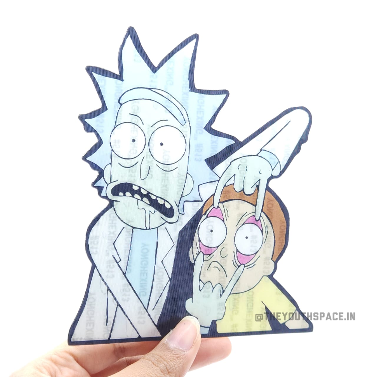 Rick & Morty  3D motion sticker