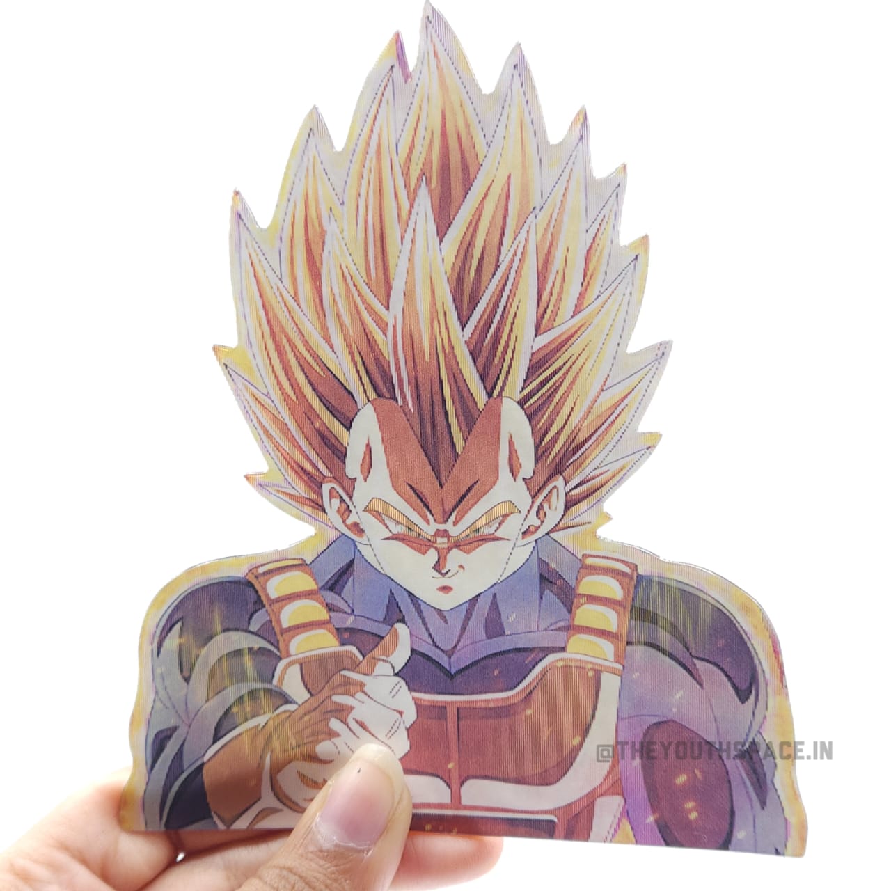 Vegeta triple forms 3D sticker