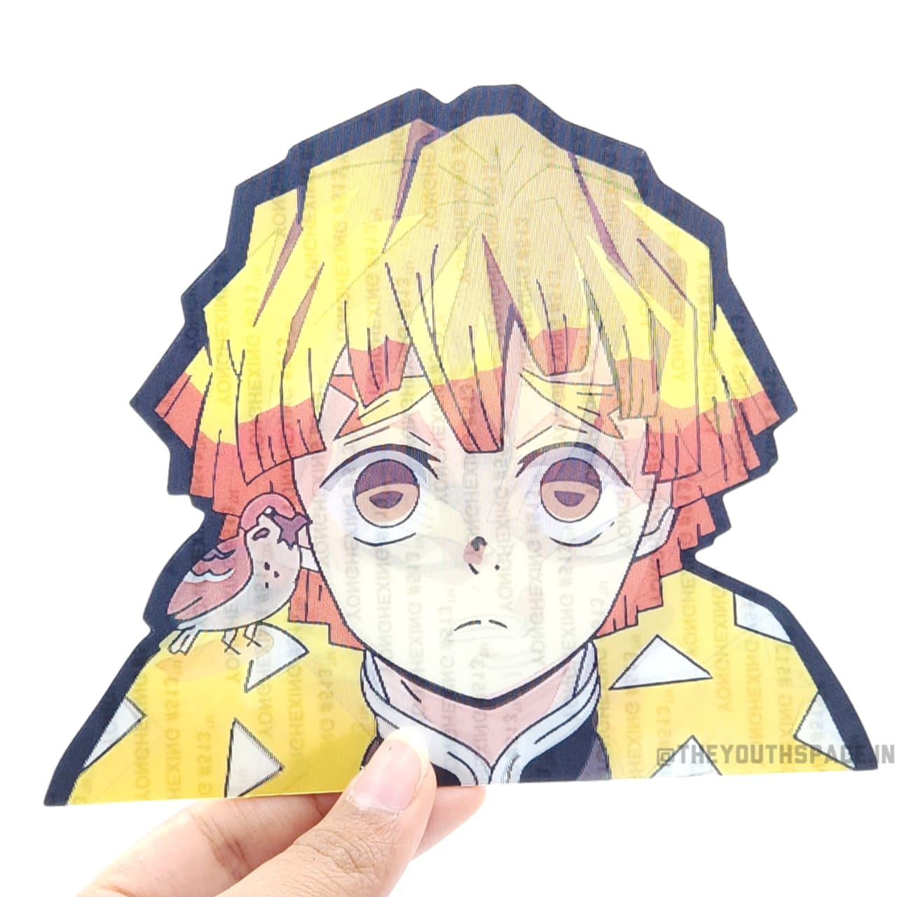 Zenitsu 3D motion sticker (code3)