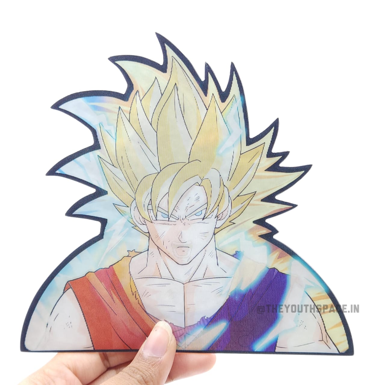 Transitions of Goku 3D motion sticker