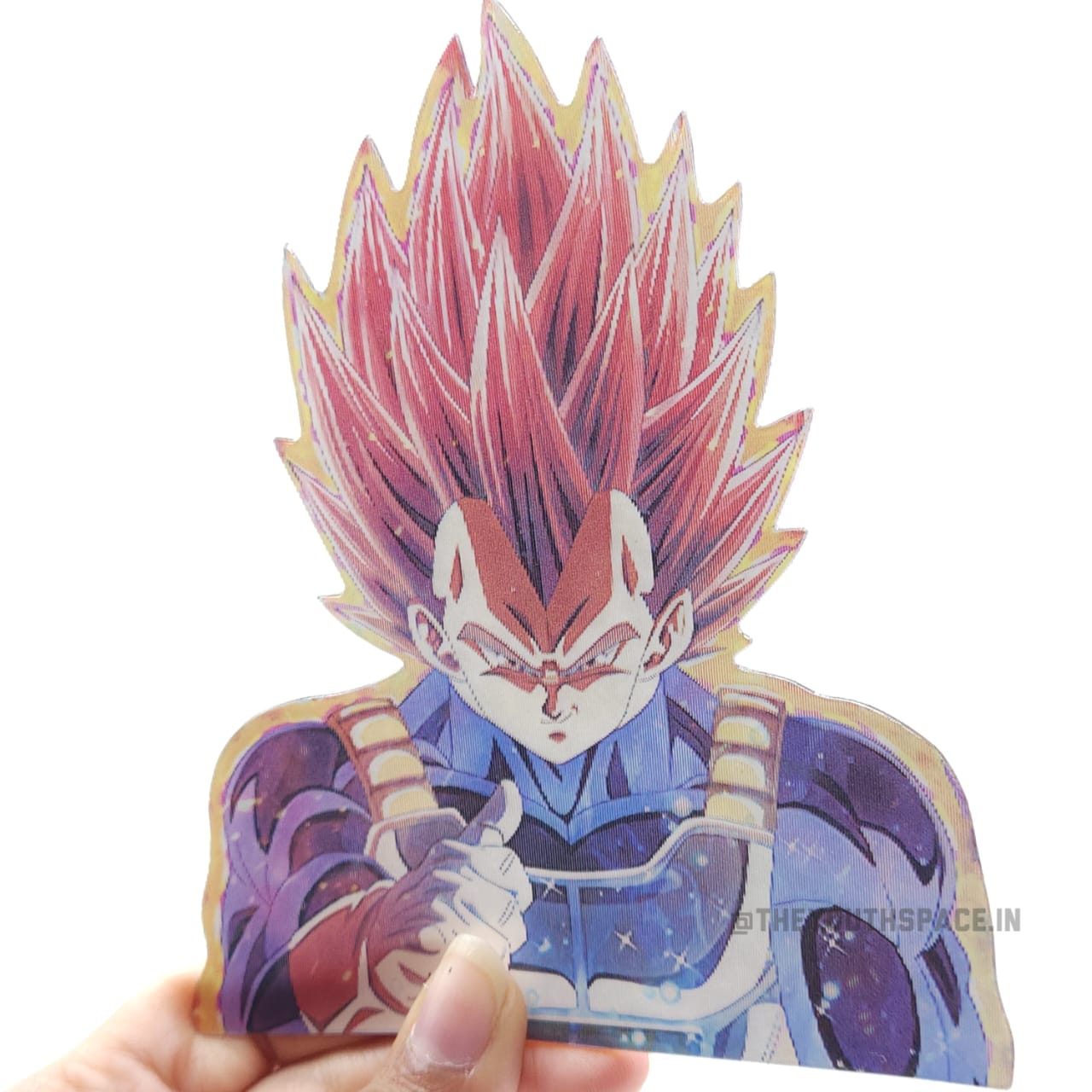Vegeta triple forms 3D sticker