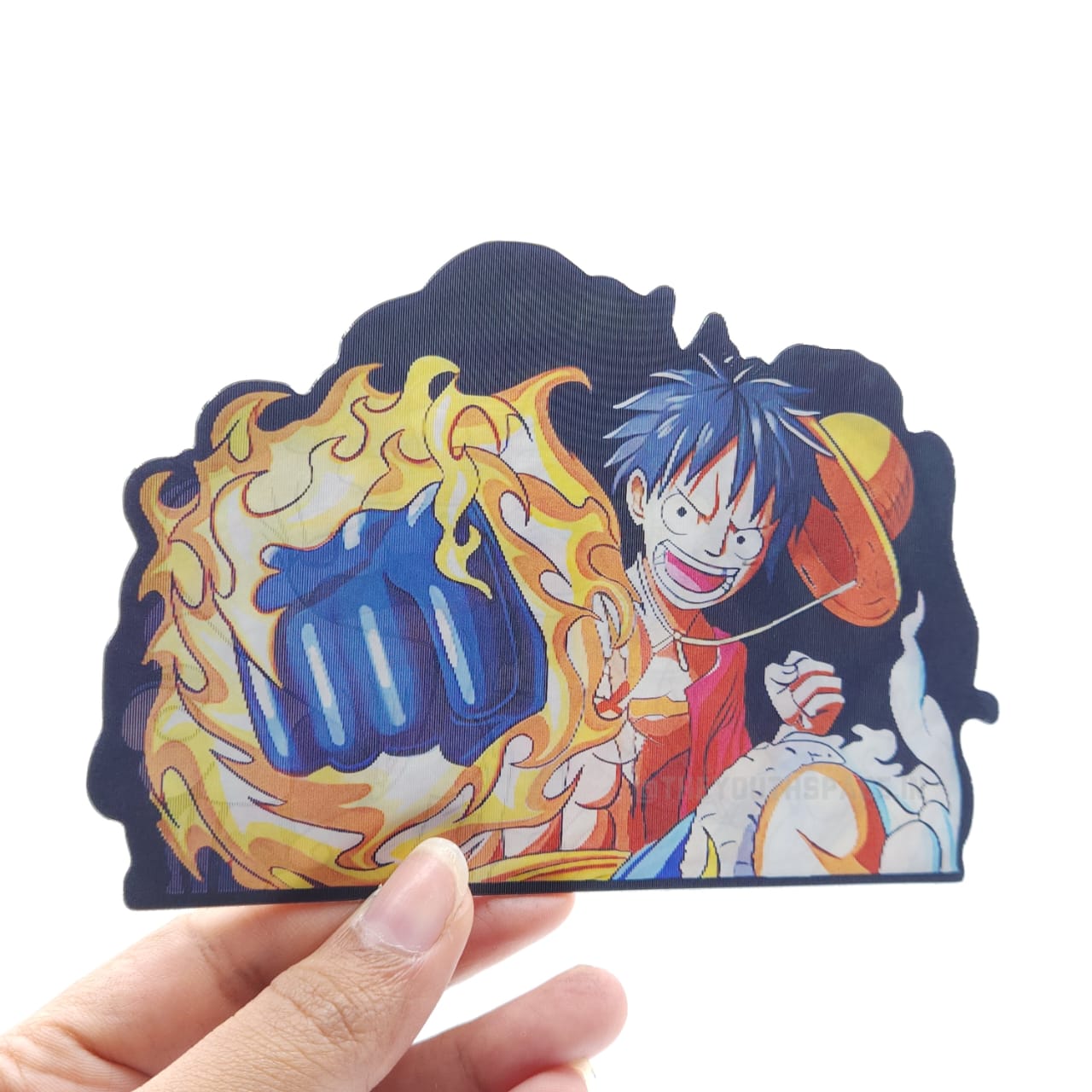 Luffy 3d motion sticker (code 2)