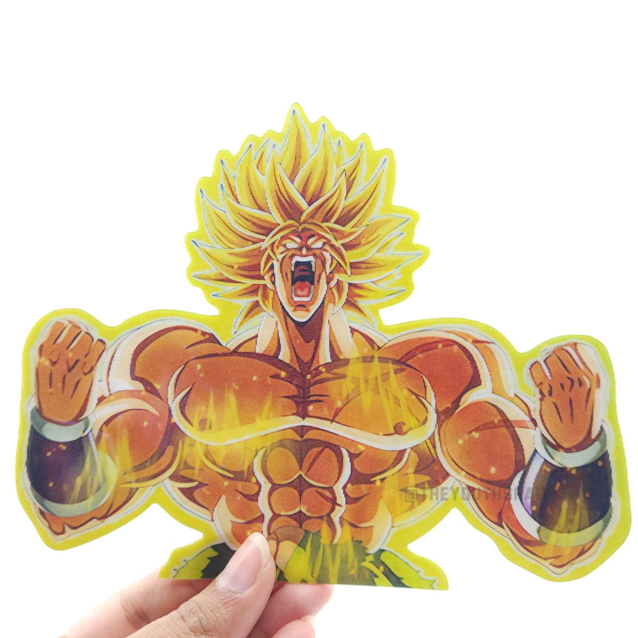 Broly 3D Motion Sticker