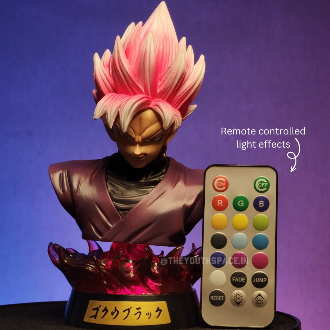 Rose Goku Bust Figure (with LEDs) - Dragon Ball
