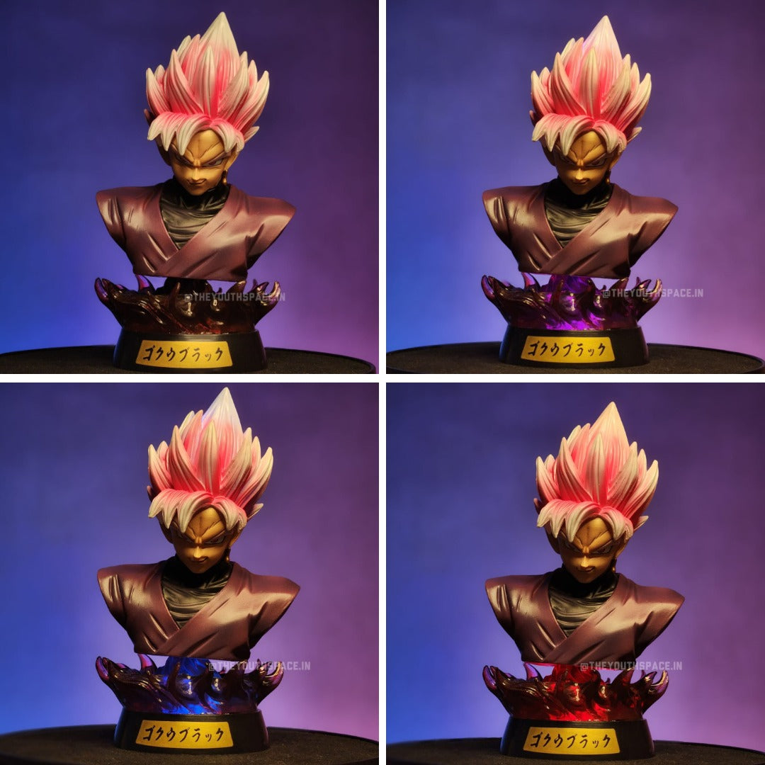 Rose Goku Bust Figure (with LEDs) - Dragon Ball
