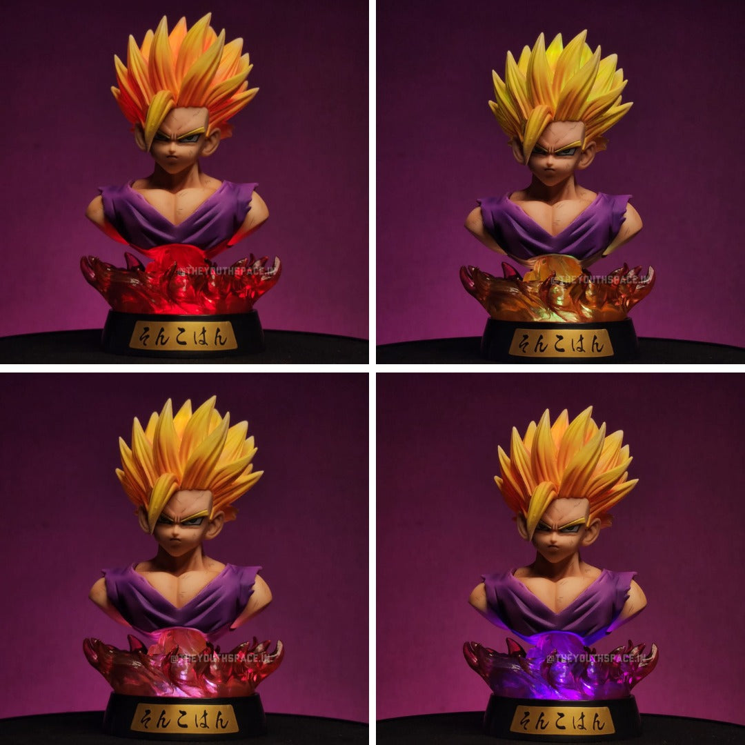 Gohan Bust Figure (with LEDs) - Dragon Ball