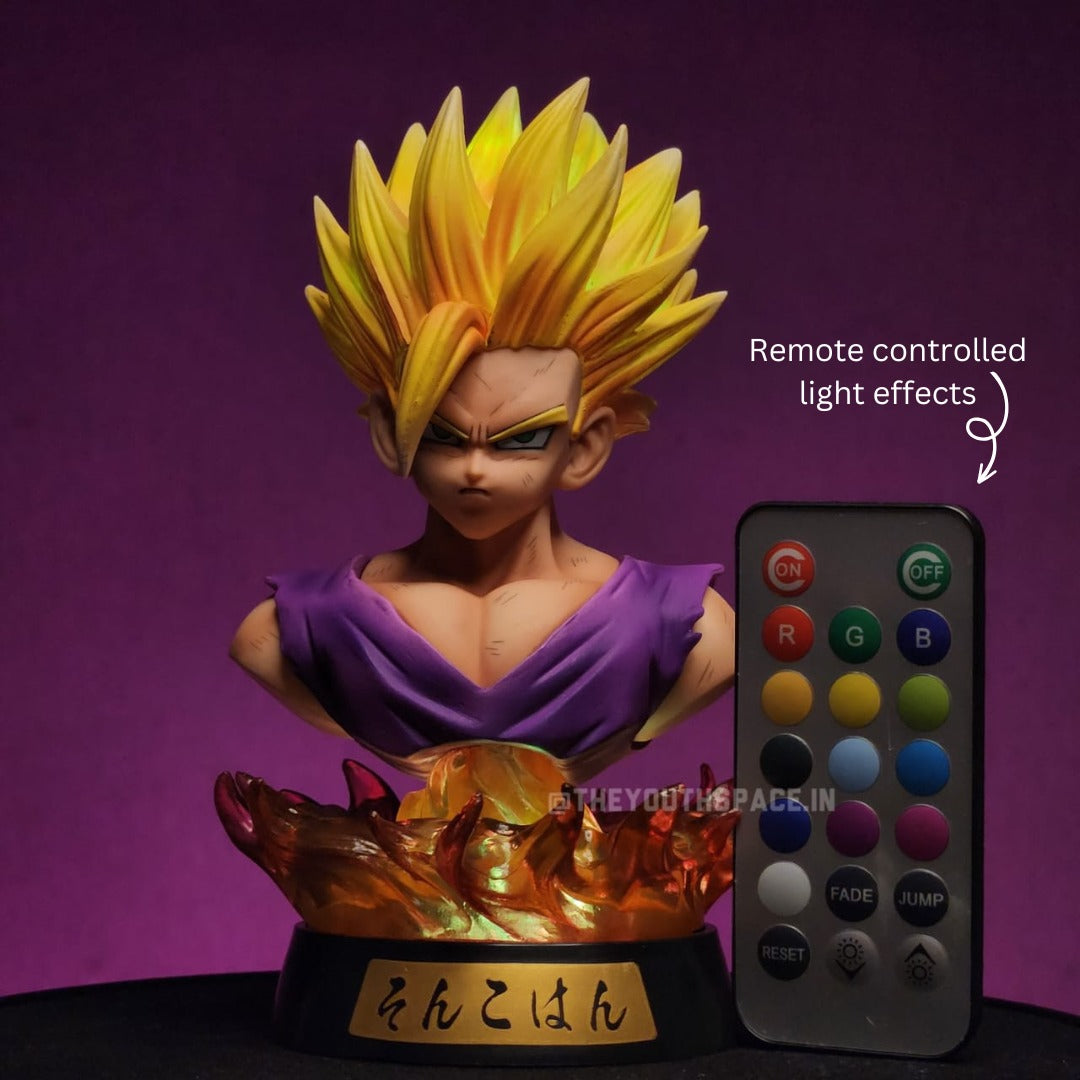 Gohan Bust Figure (with LEDs) - Dragon Ball