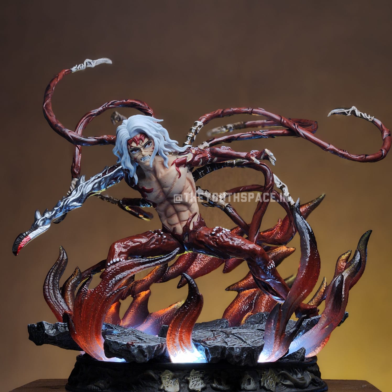 Muzan Kibutsuji Action Figure with Lights - Demon Slayer