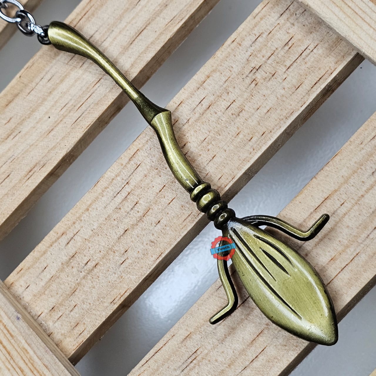 Nimbus 2000 metal keychain