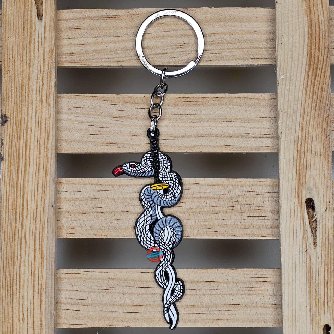 Anime Sword metal keychain model 2