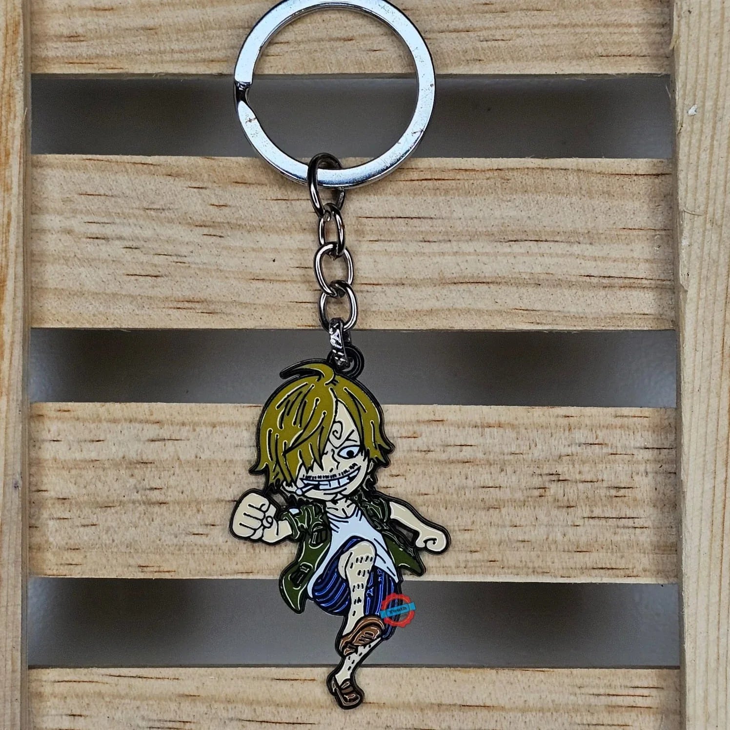 Sanji metal keychain (code 2)