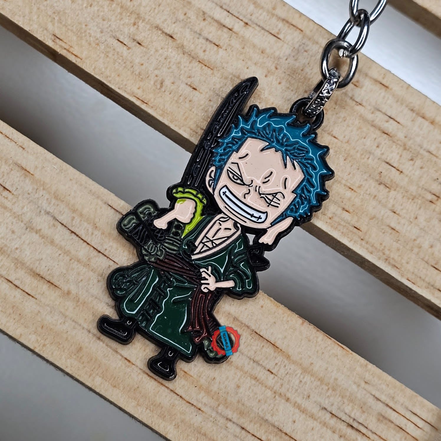 Zoro Metal Keychain