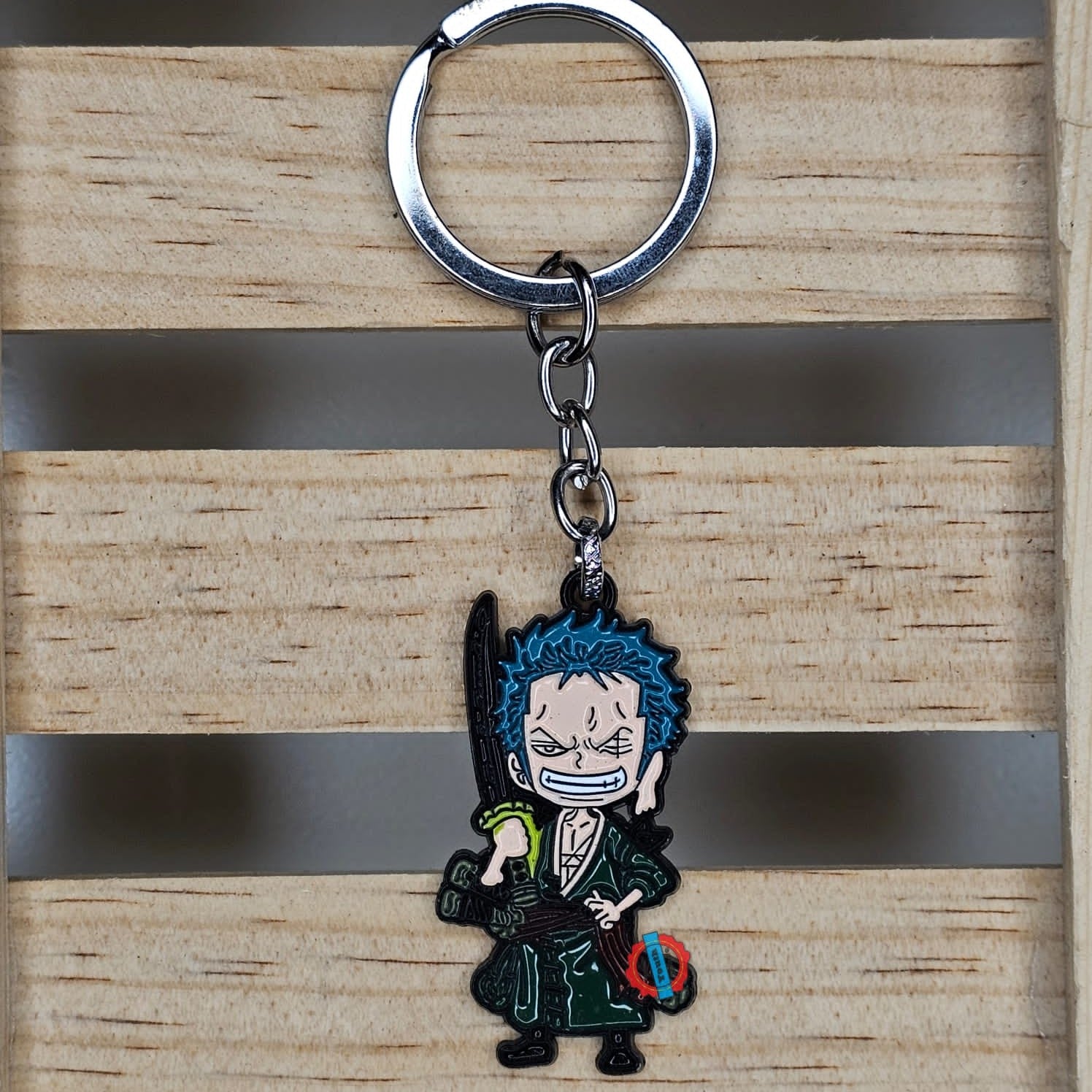 Zoro Metal Keychain