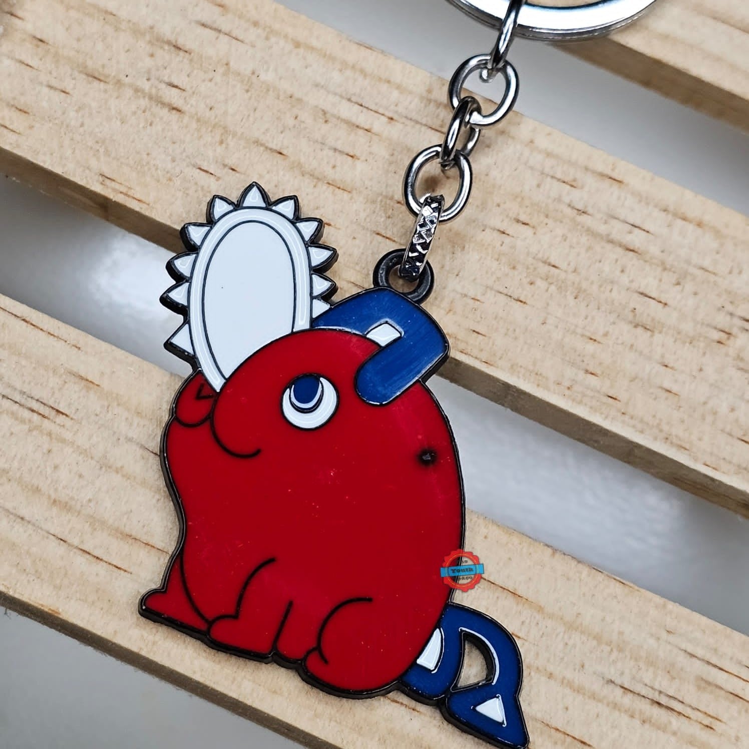 Pochita Metal keychain