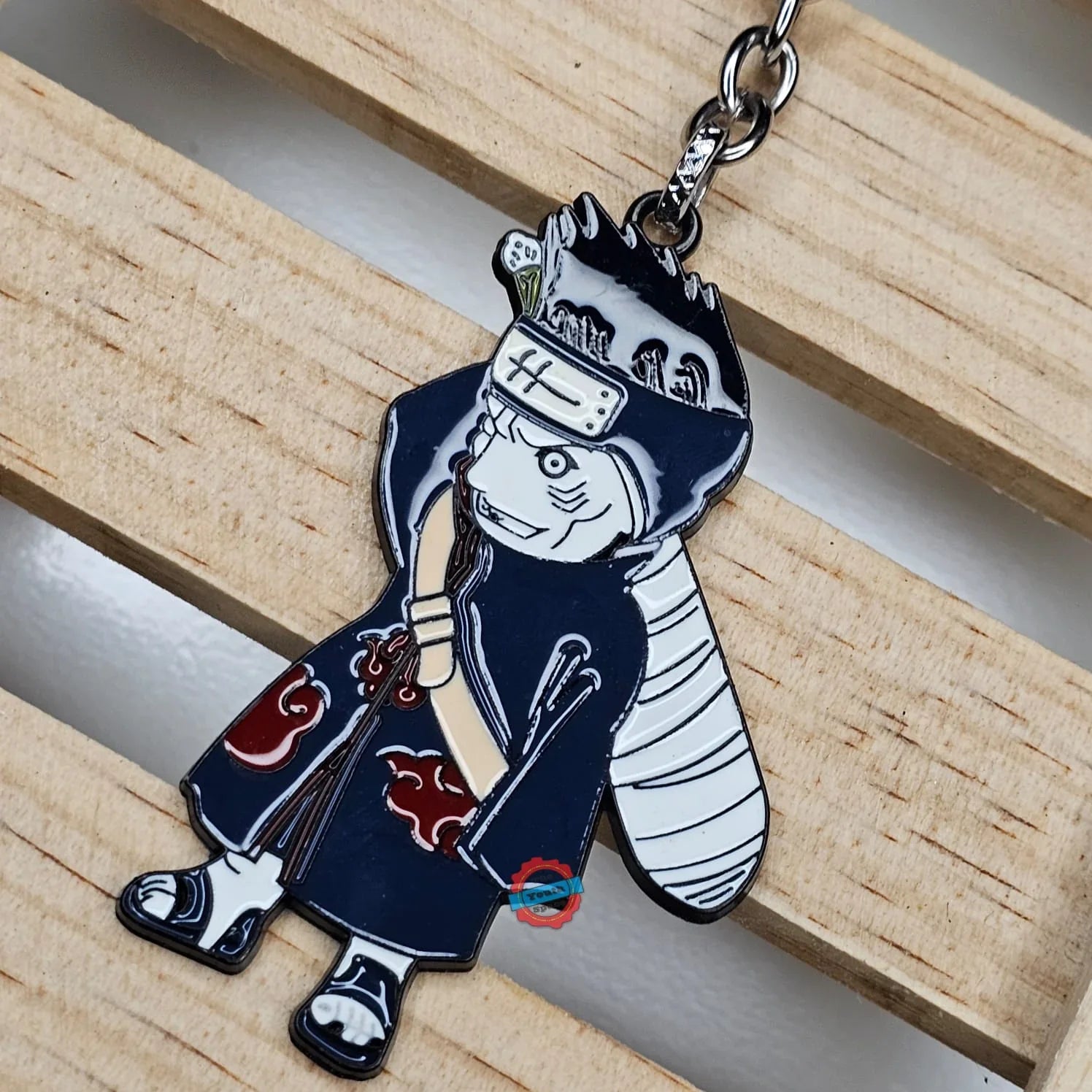 Kisame metal keychain
