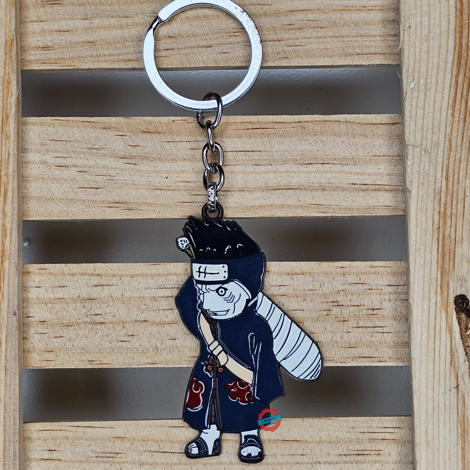 Kisame metal keychain