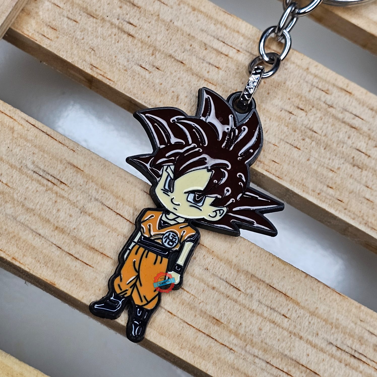 Goku Metal keychain model 3