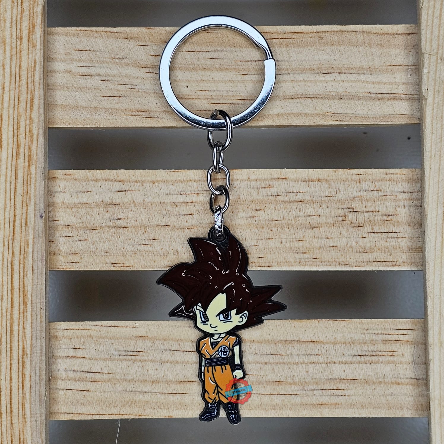 Goku Metal keychain model 3