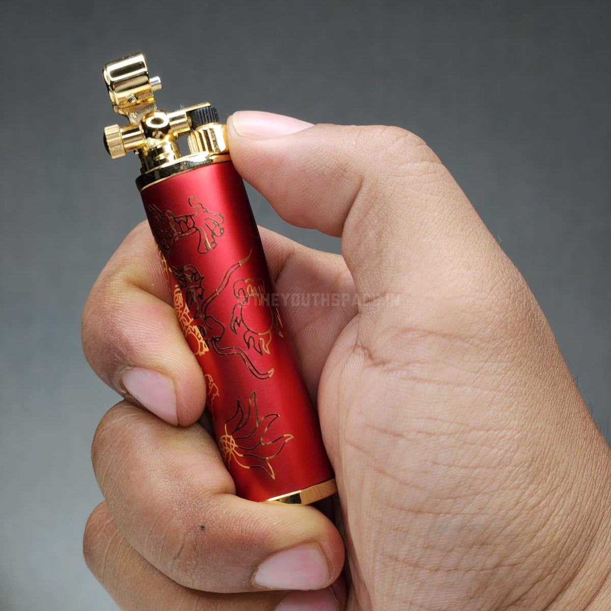 Premium stylish dragon metal lighter