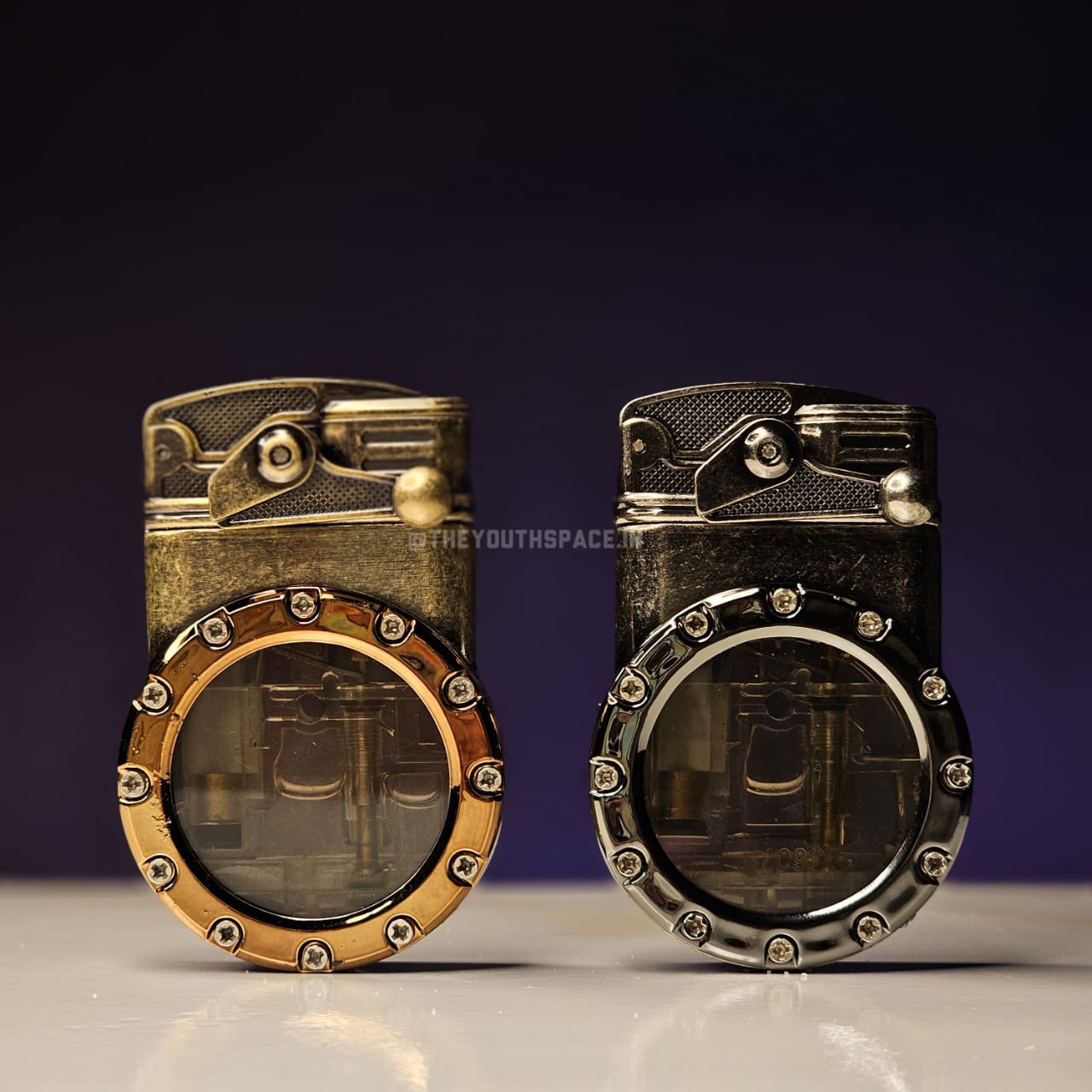 Vintage dual jet lighter