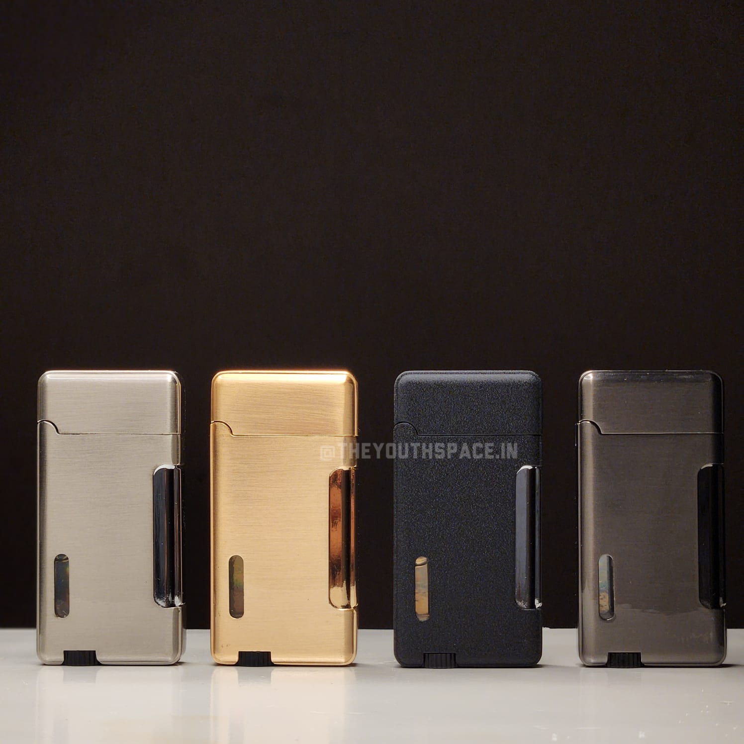 Sleek Fancy dual jet lighter