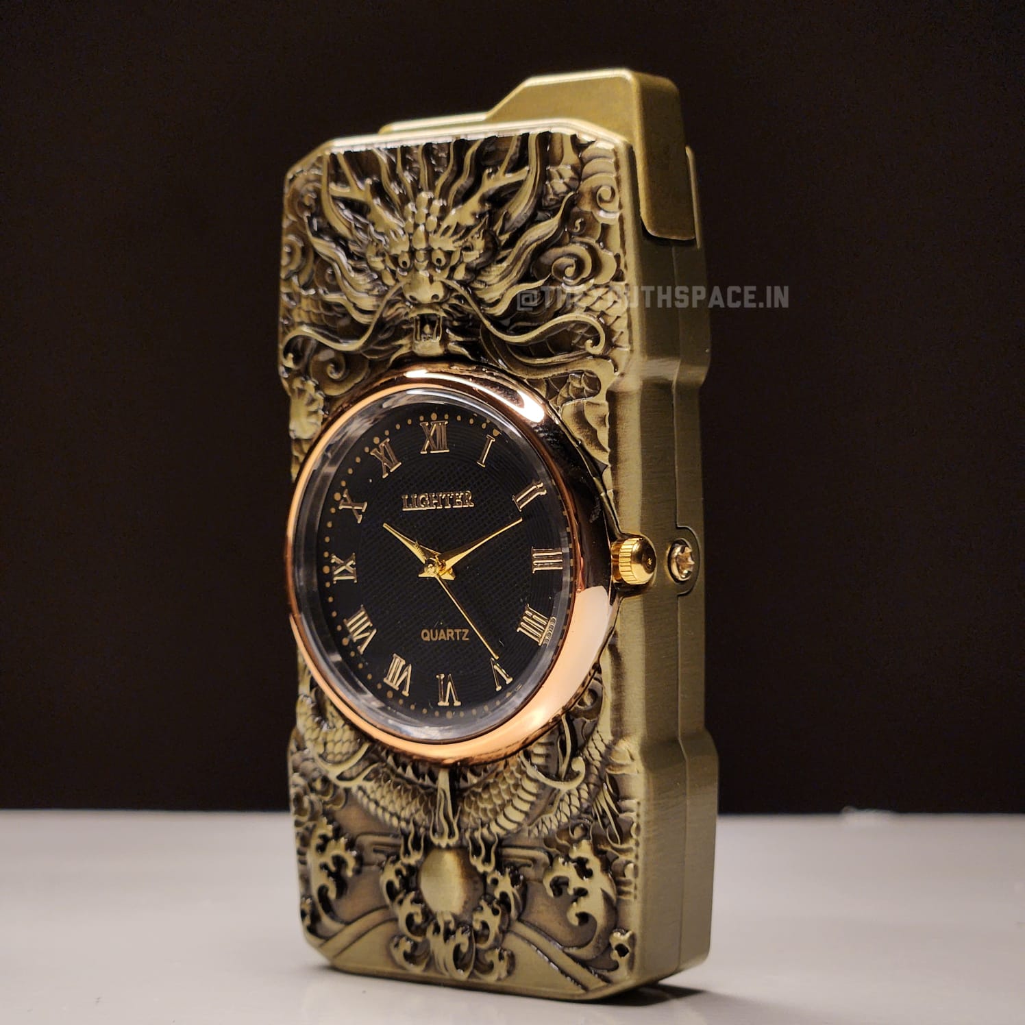 Vintage Clock jet lighter