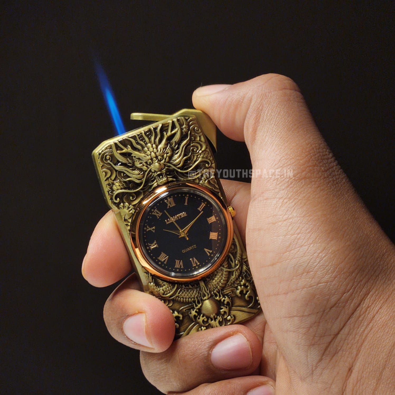 Vintage Clock jet lighter