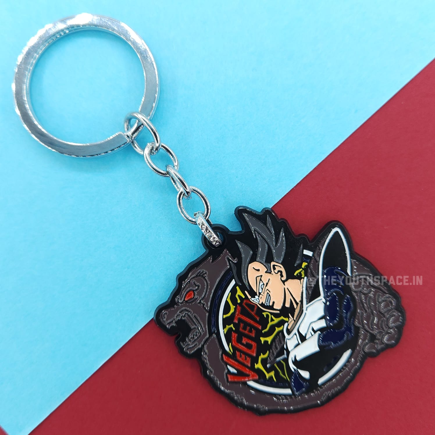 Vegeta Metal Keychain