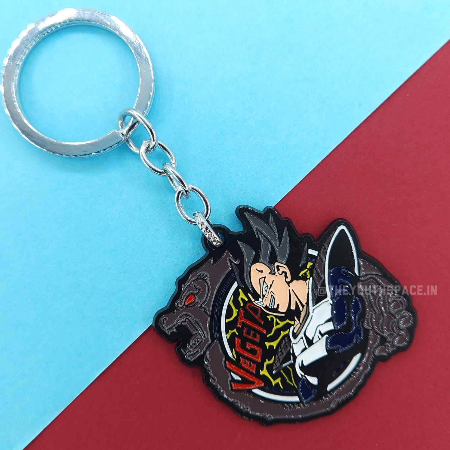 Vegeta Metal Keychain