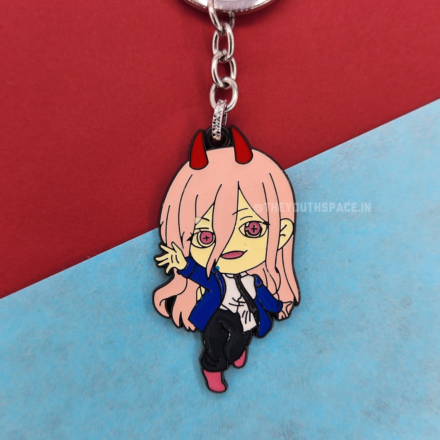 Power Metal Keychain