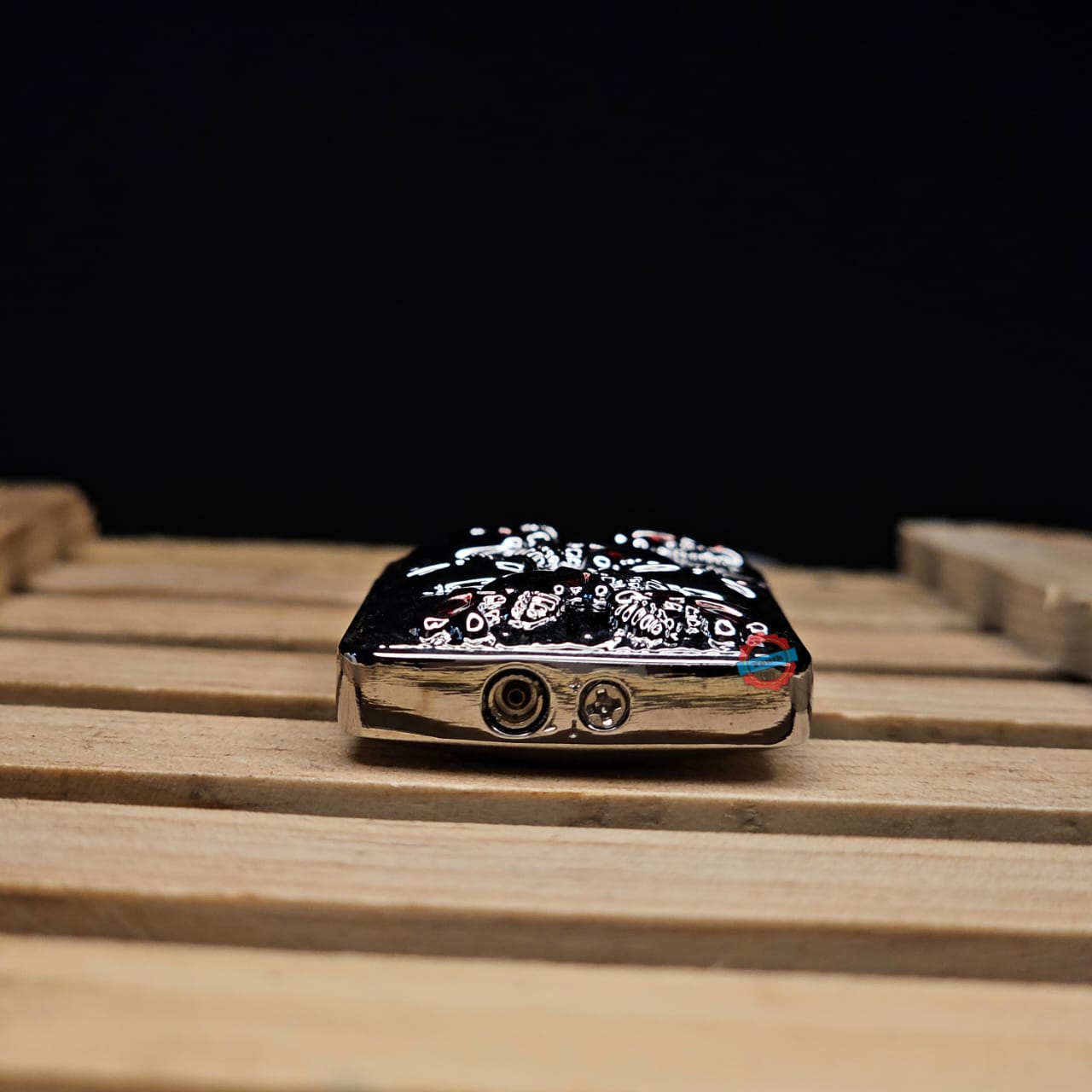 Jet Ignition Skull jet lighter (Metallic)