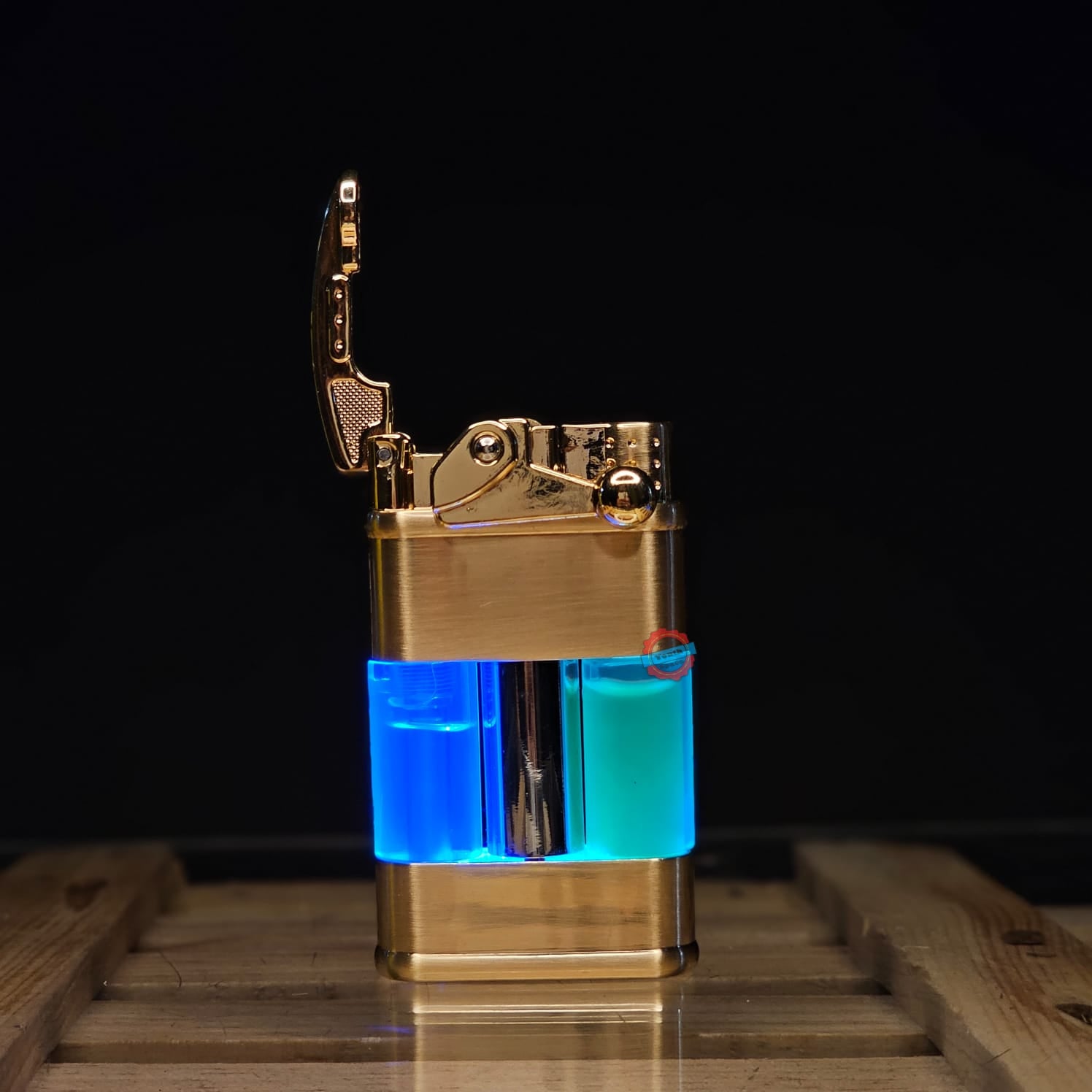 Green Flame Jet Ignition Lighter (Metallic)