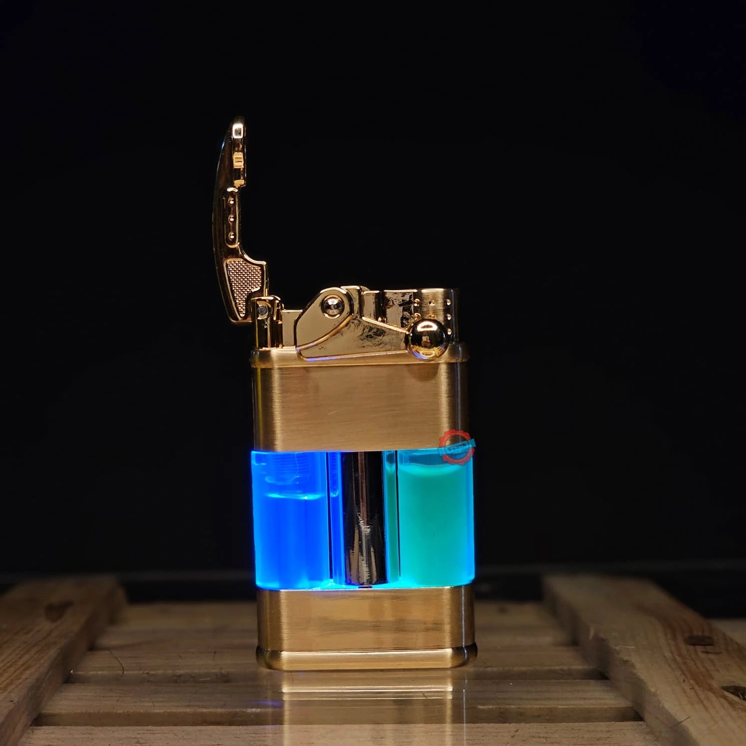 Green Flame Jet Ignition Lighter (Metallic)
