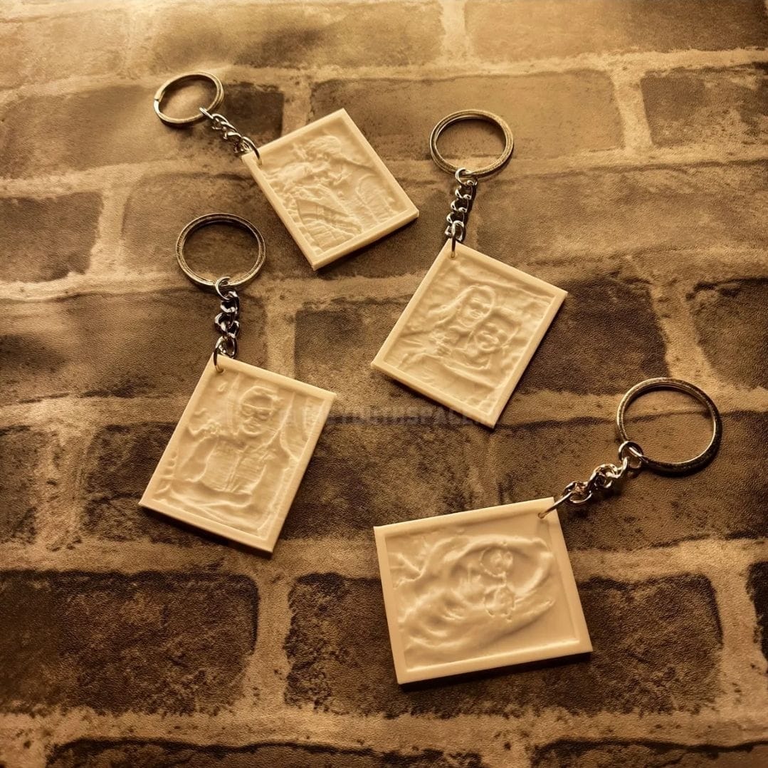 Personalised magic keychains
