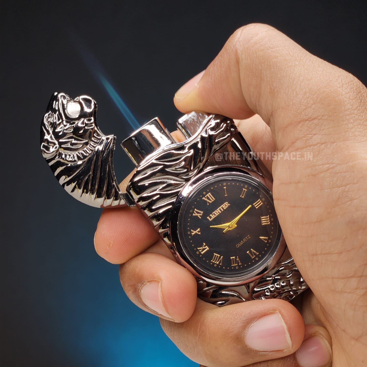 Tiger Time Jet Lighter (Metallic)