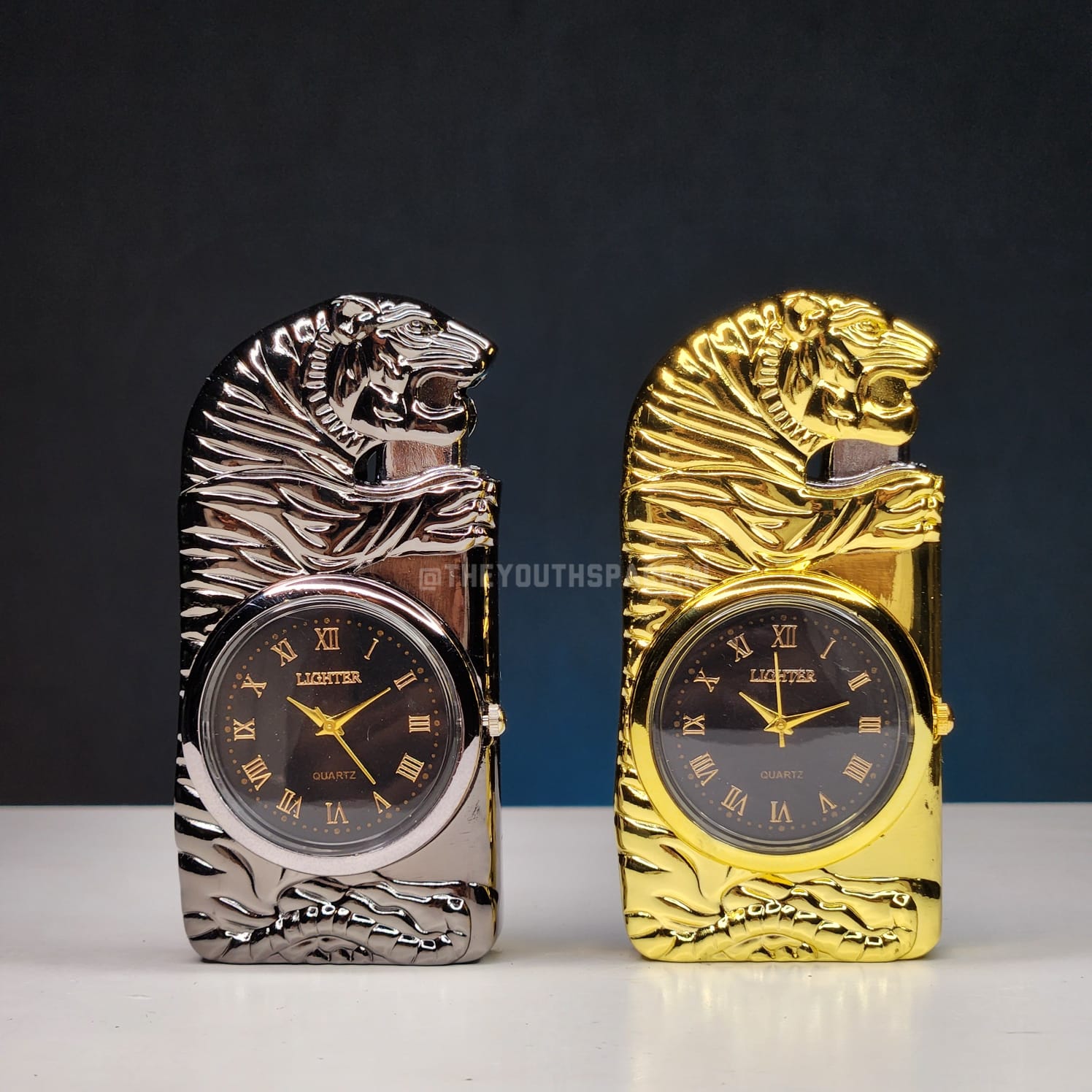 Tiger Time Jet Lighter (Metallic)