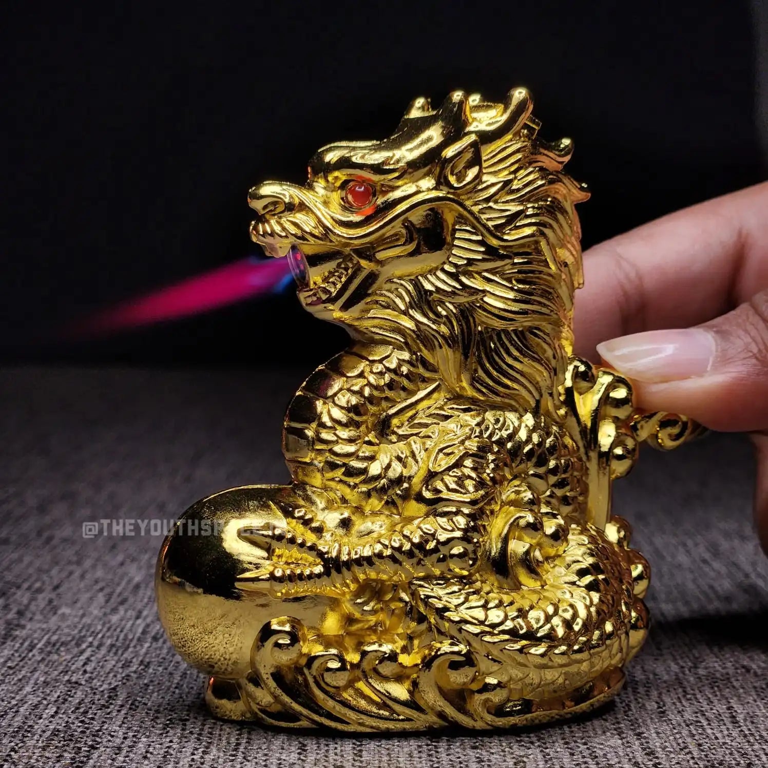 Dragon Showpiece Lighter (Metallic)