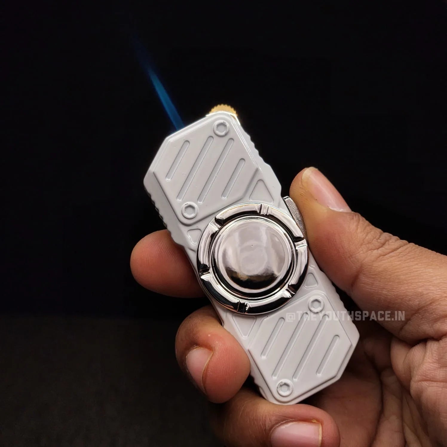 Cypher Fidget Spinner Jet Lighter (Metallic)