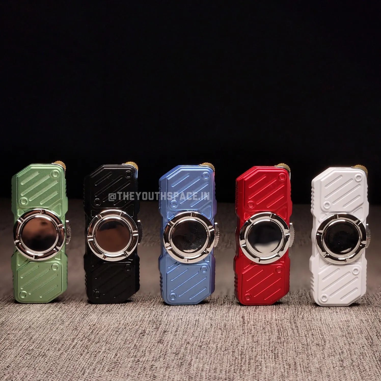 Cypher Fidget Spinner Jet Lighter (Metallic)