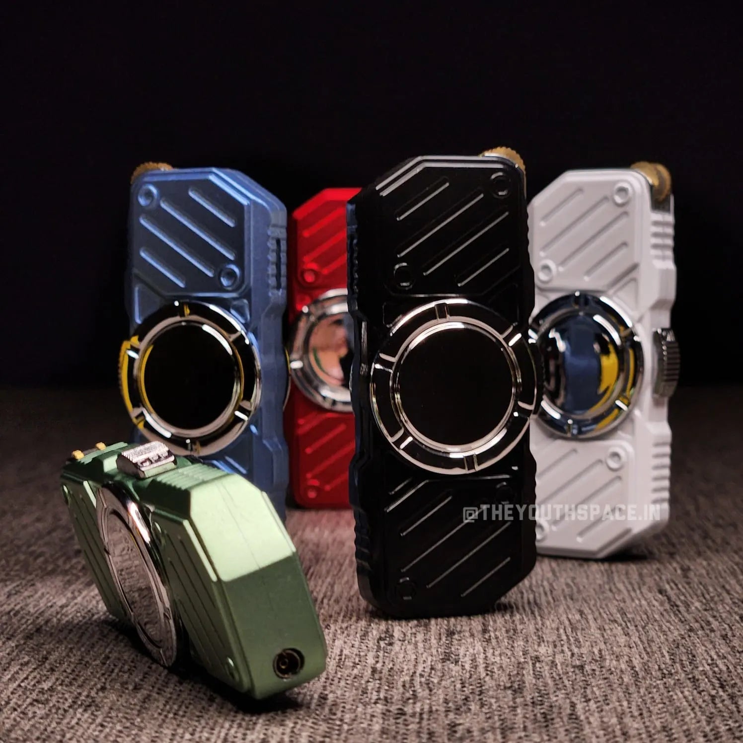 Cypher Fidget Spinner Jet Lighter (Metallic)