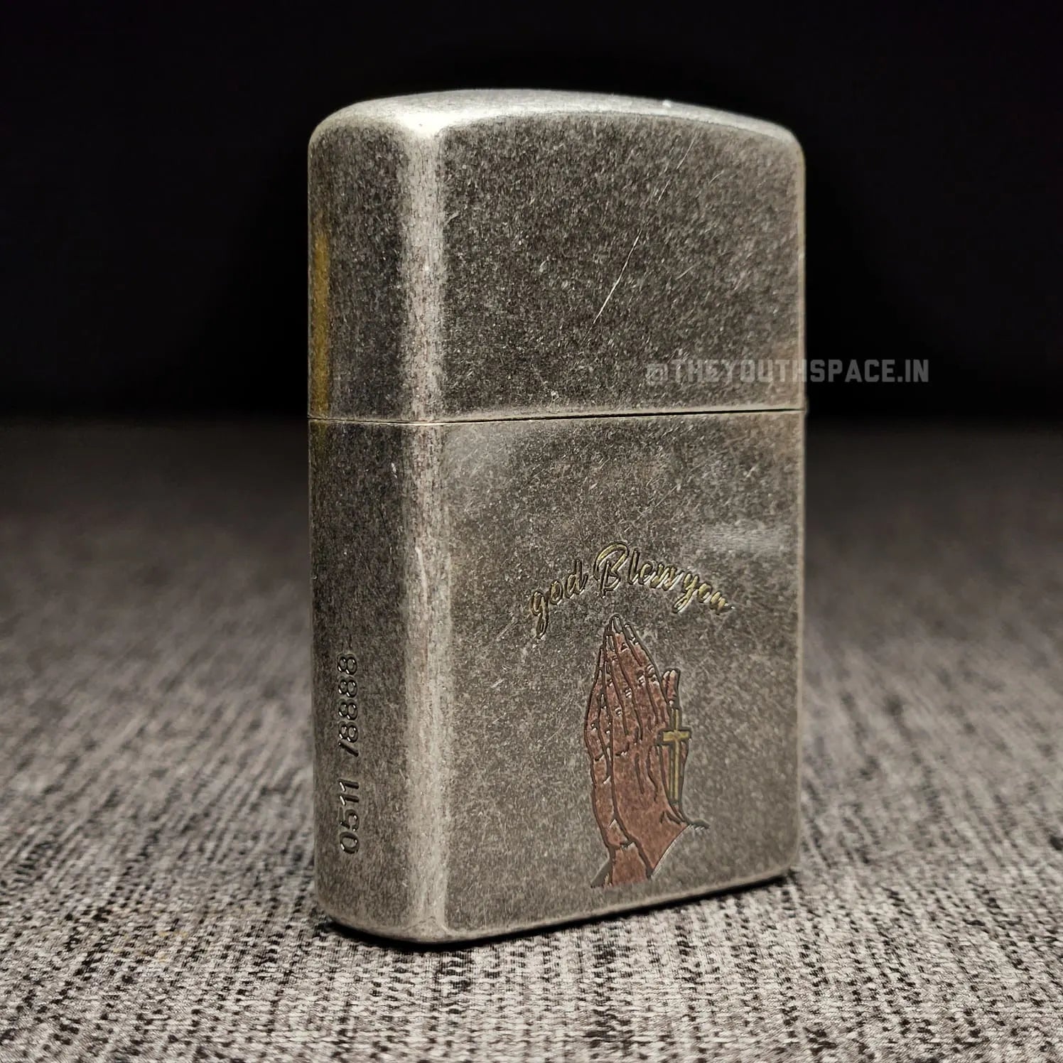 ZORRO ULTIMATE JUSTICE BRASS GUARDIAN CROSS LIGHTER 24HK